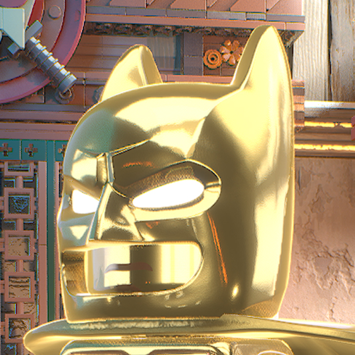LEGO Batman Gold Suit lens preview