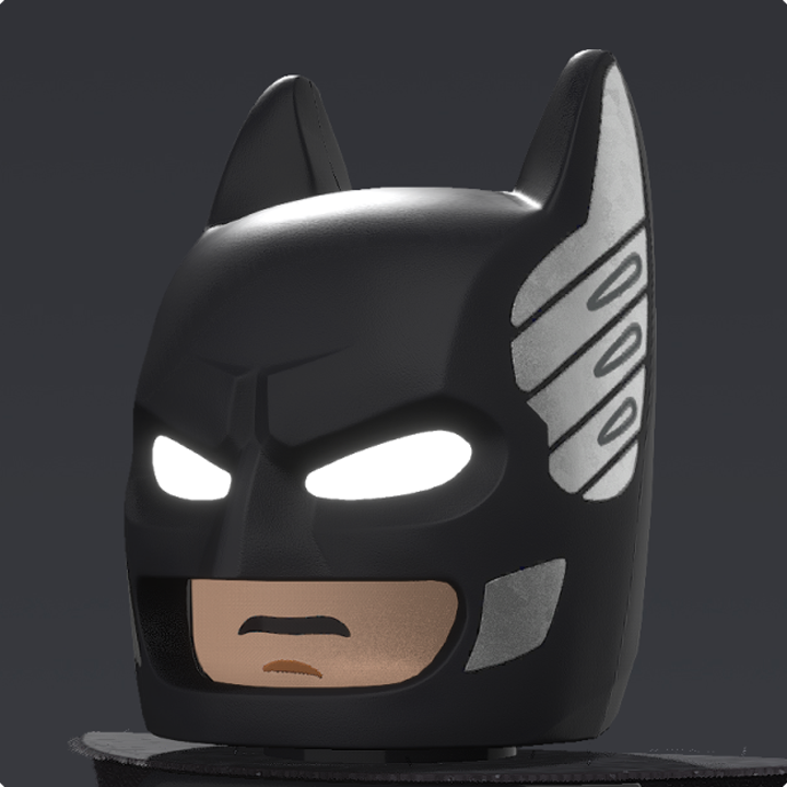 LEGO Batman Ice Suit lens preview